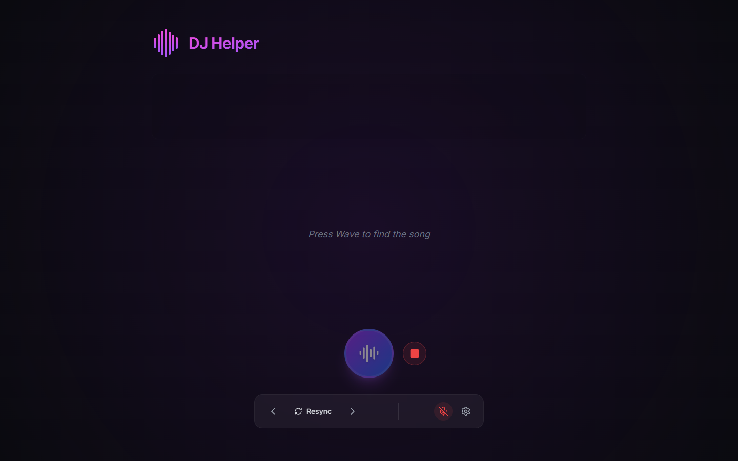 DJ Helper Screenshot